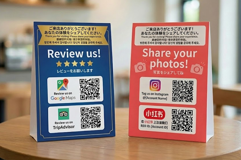 来店・問い合わせ導線の設計（QRコード活用）